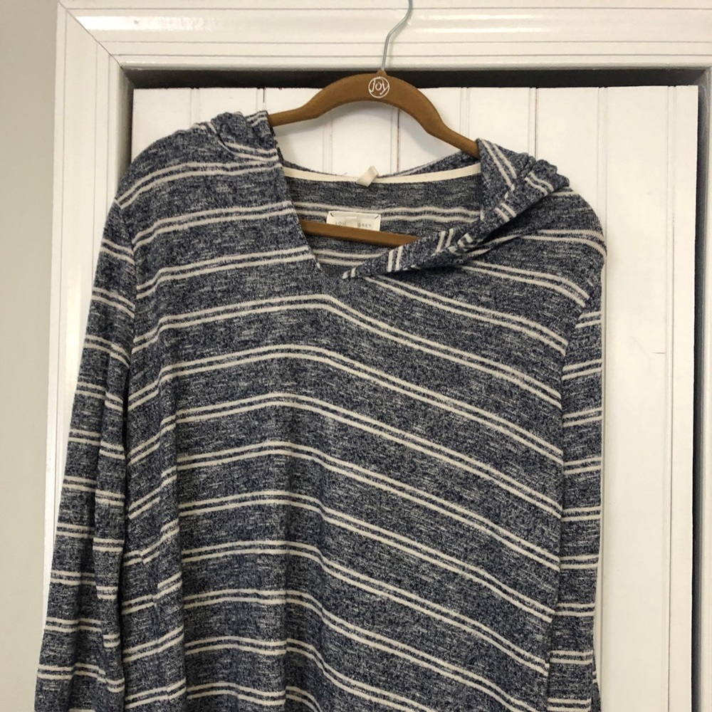Lou and Grey SOFT blue hoodie - Picture 1 of 2